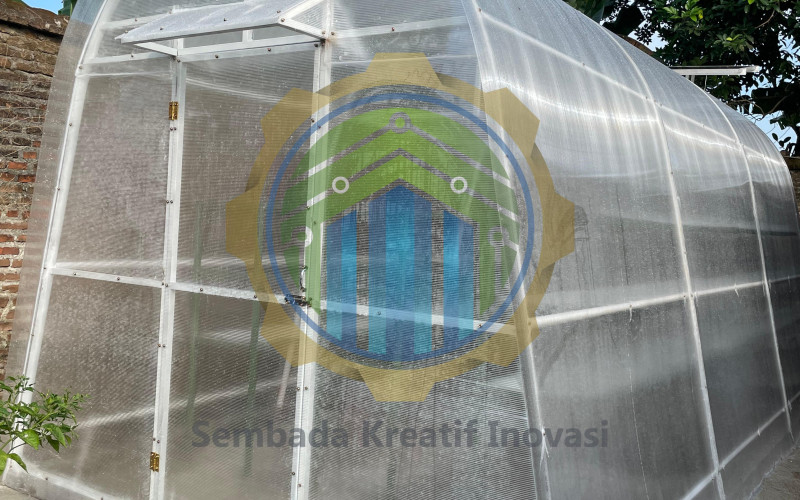 Solar Dryer Dome Minimalis 3 x 6